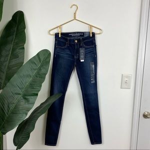 NWT - AMERICAN EAGEL Faded Jegging - 0 LONG